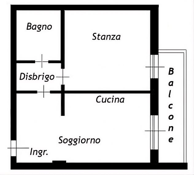 Gardolo piscina – Mini appartamento con balcone - Foto 6