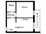 Gardolo piscina – Mini appartamento con balcone