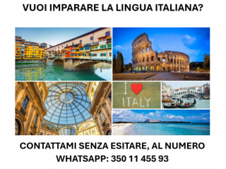 DOCENZA DI ITALIANO DA REMOTO A QUALSIASI LIVELLO