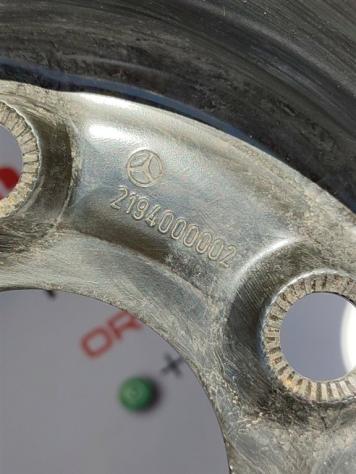 RUOTINO DI SCORTA MERCEDES Classe E Berlina W211 2194000002 T155/70 R17 646951 (0207) - Foto 2