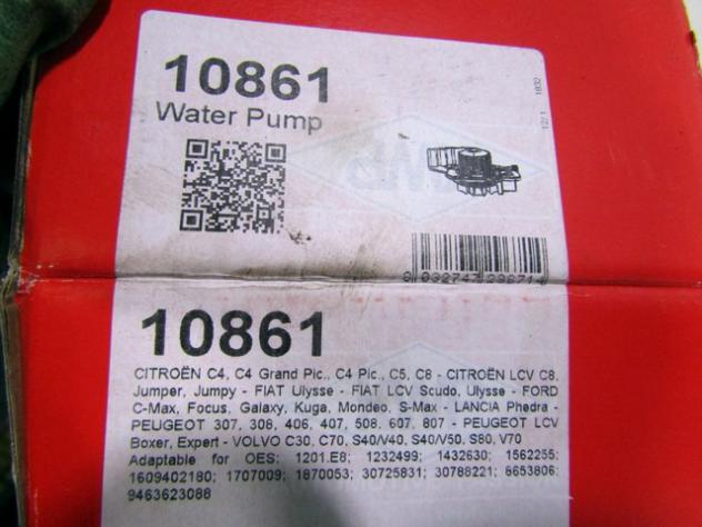 10861 POMPA ACQUA KWP CITROEN JUMPY 2.0 100KW D 6M 5P RICAMBIO NUOVO - Foto 3