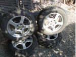 CERCHI IN LEGA FIAT 500 L - SET CERCHI E 4 GOMME INVERNALI USATE 195 65 R15