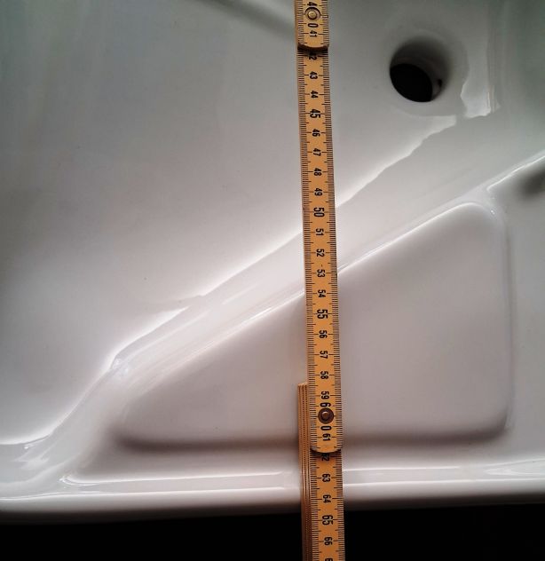 IDRAL LAVABO PER DISABILI ERGONOMICO SOSPESO NUOVO - Foto 8