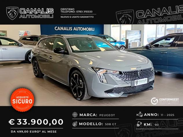 Peugeot 508 1.5 HDI 130 CV EAT8 GT - 2025 - KM 0