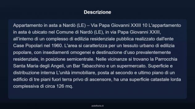 Immobile in asta di 126 m² con più di 5 locali in vendita a Nardò - Foto 5