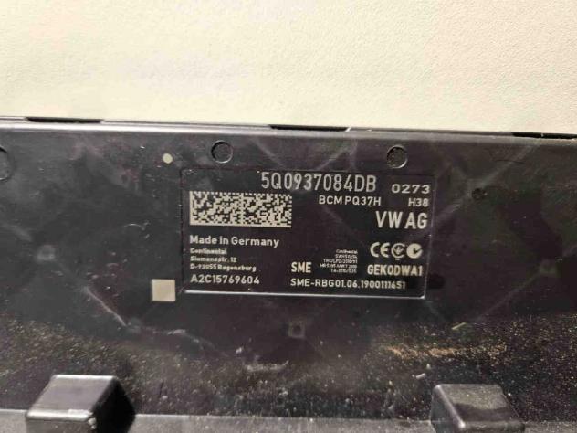 KIT CENTRALINA MOTORE SKODA Octavia S.Wagon 5° Serie (5E5) 5Q0937084DB diesel 2.0 (1620) - Foto 3