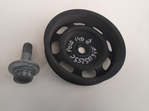 PULEGGIA ALBERO MOTORE VOLKSWAGEN Polo 4° Serie 036105255C benzina 1.4 (0109)