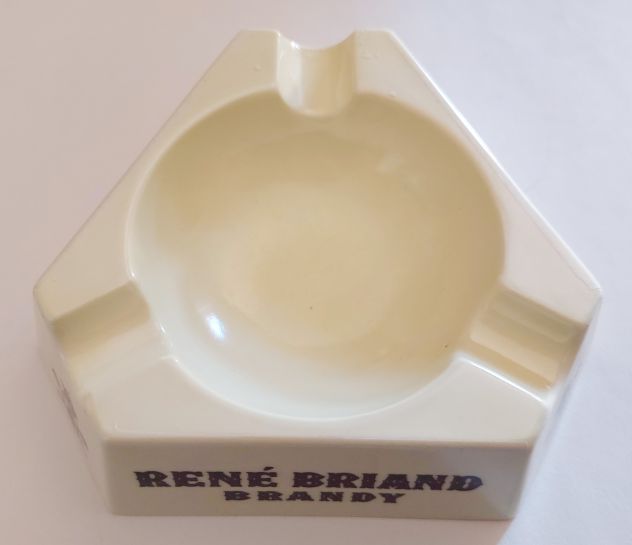 Portacenere René Briand Brandy oggetto pubblicitario vintage anni '70 - Foto 3