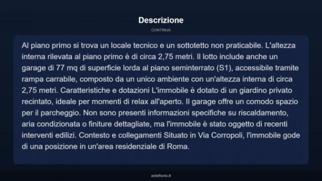 Immobile in asta di 75 m², box auto in vendita a Roma - Foto 4