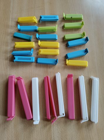 26 Clip chiusura sacchetti