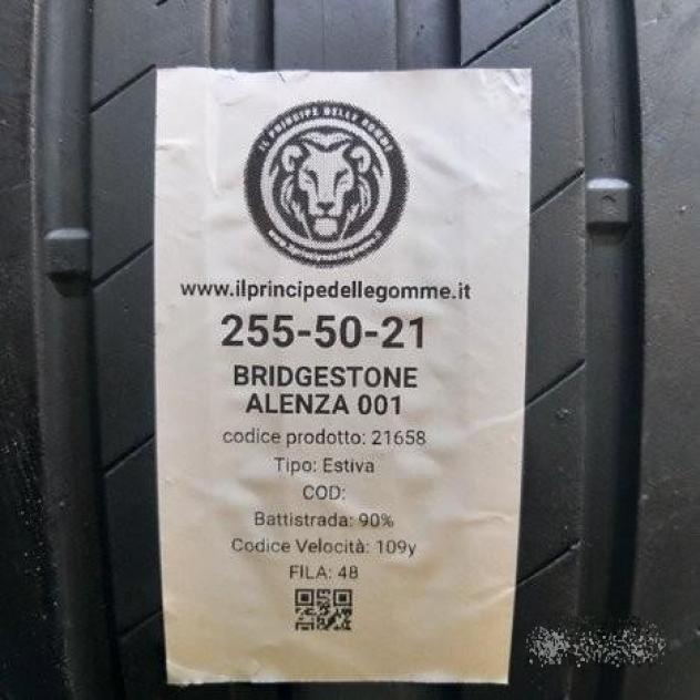 4 gomme 255 50 21 bridgestone a21658 - Foto 2