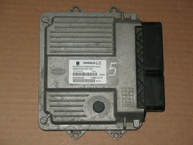 55568624LC ECU OPEL CORSA D 1.3 Z13DTH 55568624LC MJD 6O3.SC HW03A 3337