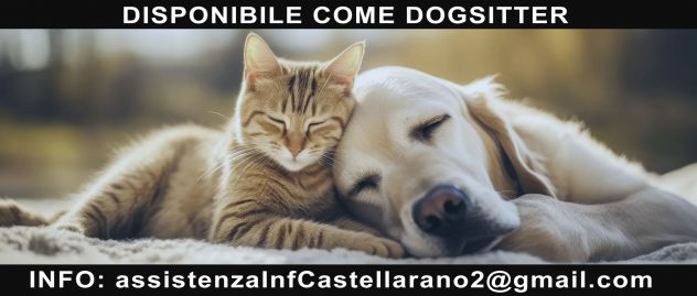 Adoro gli animali tutti.... Disponibile come DoGSitteR