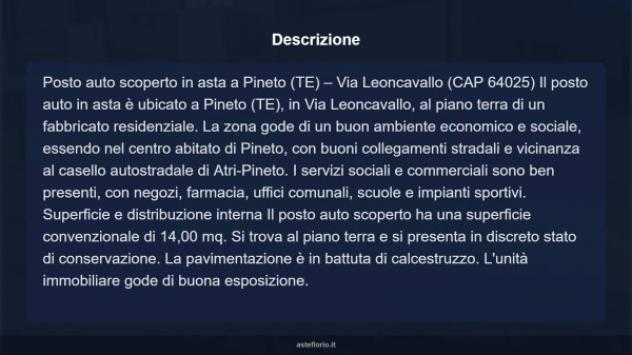 Immobile in asta di 14 m² in vendita a Pineto - Foto 7