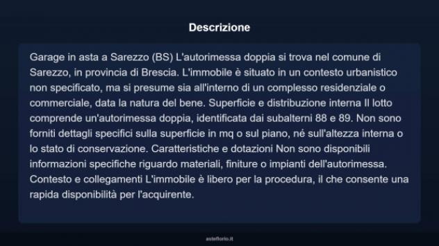 Immobile in asta di 30 m² in vendita a Sarezzo - Foto 3