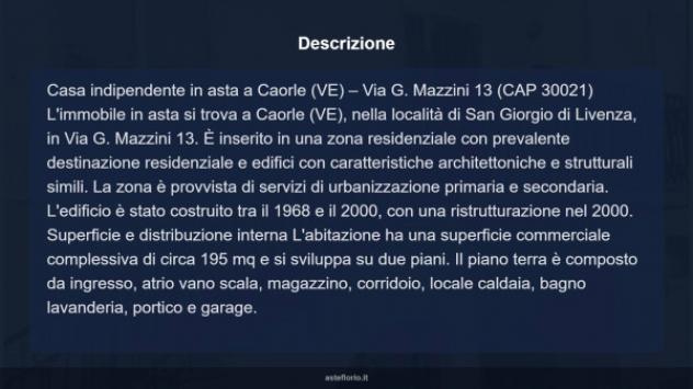 Immobile in asta di 195 m², box auto in vendita a Caorle - Foto 16