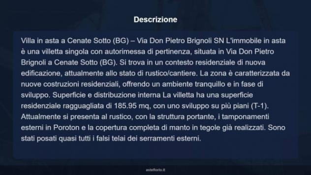 Immobile in asta di 185 m², box auto in vendita a Cenate Sotto - Foto 15