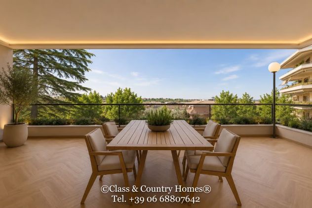 Appartamento Panoramico Mura Vaticane in Vendita: Grandi Terrazzi e Box - Foto 5