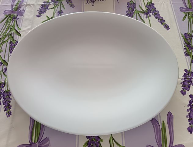 Piatto da portata Alessi ovale porcellana NUOVO CON SCATOLA - Foto 4