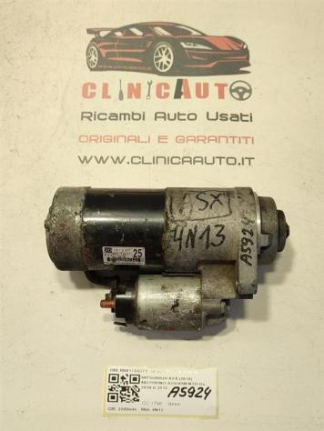 MOTORINO D' AVVIAMENTO MITSUBISHI ASX 1° Serie M001TA0371 1810A125 4N13 diesel 1798 (10)