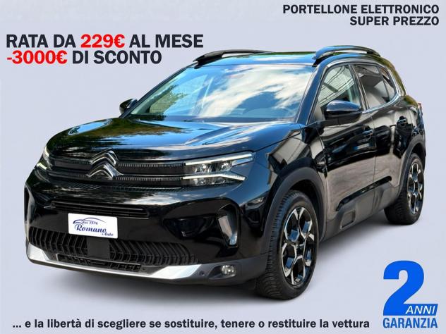 CITROEN - C5 Aircross - Hybrid 145 e-DCS 6 Max#PORTELLONE ELETTRONICO!