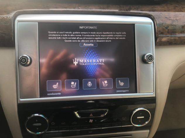 Maserati Quattroporte 3.0 V6 ds 275 CV autom Uff Italy Pelle Tetto Navi - Foto 7