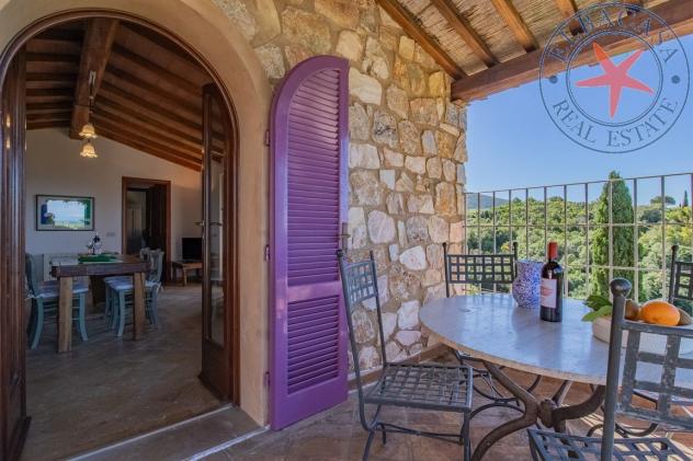 CAPOLIVERI - ELBA - VILLA DI CHARME VISTA MARE E IN PIETRA - Foto 10