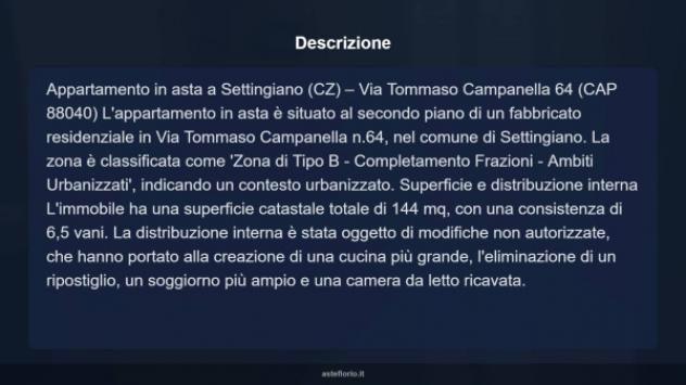 Immobile in asta di 144 m² in vendita a Settingiano - Foto 17