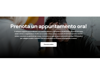 CONSULENZA PRE E POST UNIVERSITARIA /METODO DI STUDIO / POTENZIALE