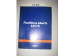 MANUALE DI ASSISTENZA TECNICA FIAT RITMO ABARTH 125 TC