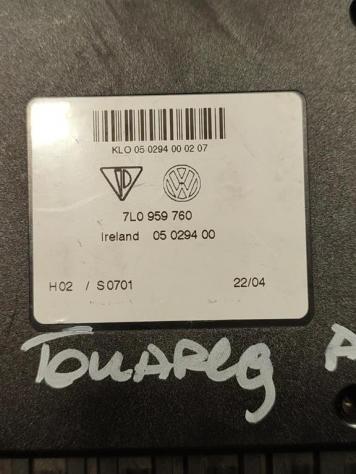 CENTRALINA MEMORIA SEDILE ANTERIORE SX VOLKSWAGEN Touareg 1° Serie 7L0959760 AYH diesel 4921 (0206) - Foto 2