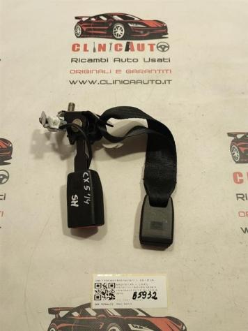 AGGANCIO CINTURA DI SICUREZZA POSTERIORE MAZDA CX-5 Serie FFEE3603 BAF140147T SHY1 (1216) - Foto 2
