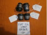 KIT BOCCOLE SILENTBLOCK BRACCI ANTERIORI FIAT 124 SPORT SPIDER COUPE' (SUP+INF)
