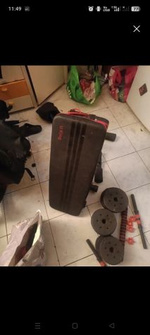 Panca e set di pesi - Foto 8