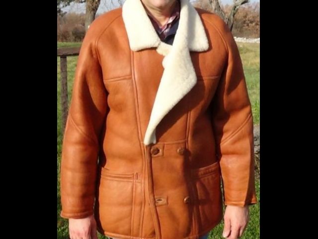 Montone shearling originale uomo