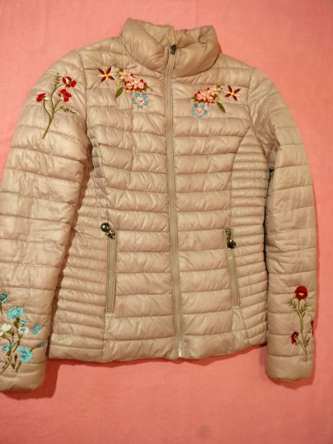 Giubbino donna con ricami floreali tg.S - Foto 4