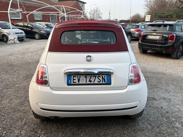 Fiat 500 Cabrio 1.2 Benzina -Unico proprietario - Foto 6
