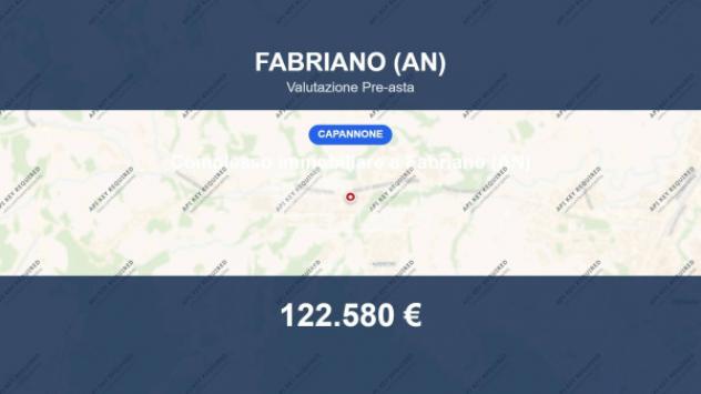 Immobile in asta di 800 m² in vendita a Fabriano
