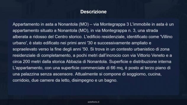Immobile in asta di 66 m², box auto doppio in vendita a Nonantola - Foto 6