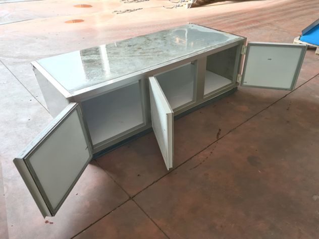 sottotavolo frigo a tre ante usato - Foto 3