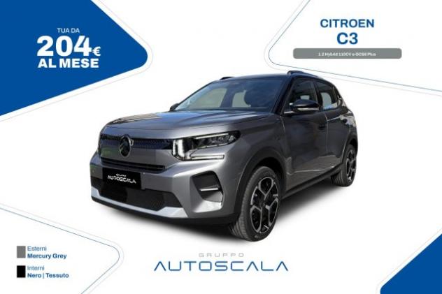 CITROEN C3 1.2 Hybrid 110CV e-DCS6 Plus rif. 24084184