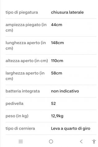Bici pieghevole FOLD 500 blu BTWIN - Foto 5