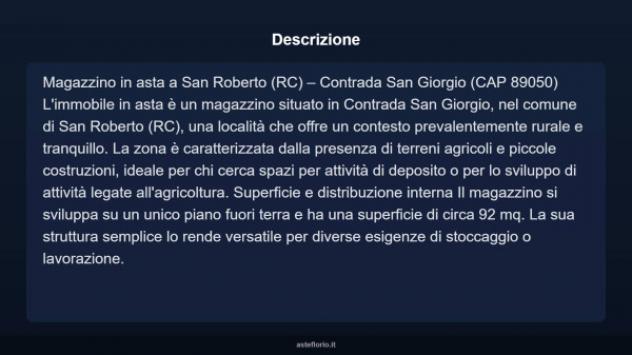 Immobile in asta di 92 m² in vendita a San Roberto - Foto 3