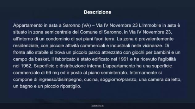 Immobile in asta di 66 m² in vendita a Saronno - Foto 18