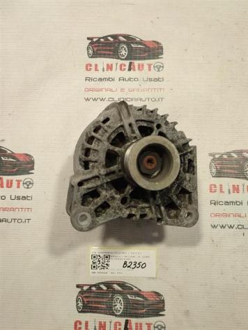 ALTERNATORE RENAULT Megane III 8200757870 TG12C062 F9Q diesel 1870 (0816) - Foto 4