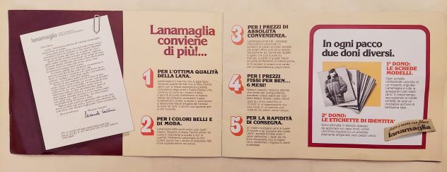 Lanamaglia autunno - inverno 1980-81.Lane di qualità vendute solo x posta n.3 - Foto 4