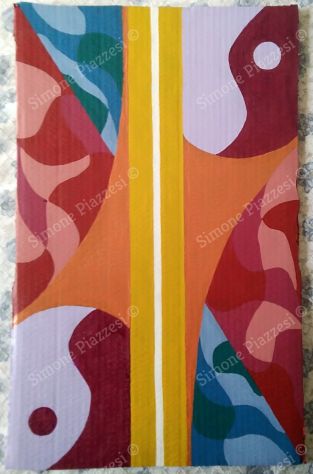 Quadro di Simone Piazzesi - ORDINE IMPLICITO #2 (2021) - Foto 2