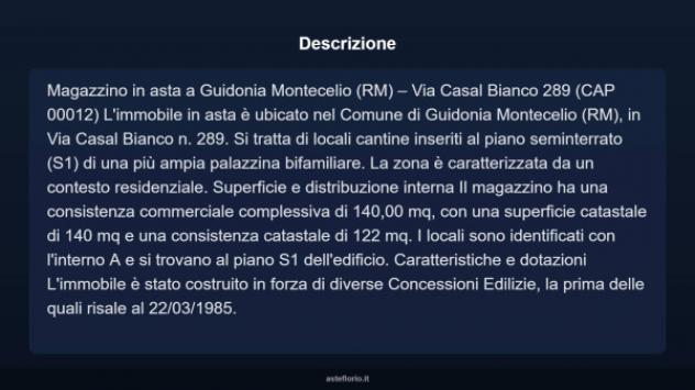 Immobile in asta di 140 m² in vendita a Guidonia Montecelio - Foto 3