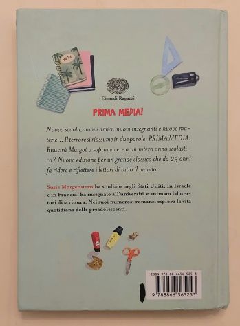 Prima media ed.speciale per i 25 anni Susie Morgenstern Ed.Einaudi ragazzi, 2019 - Foto 2