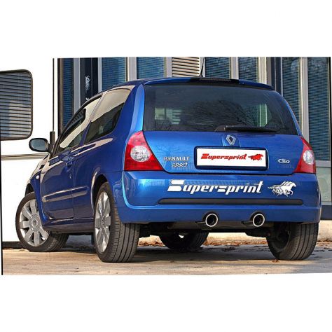 Scarico sportivo per Supersprint per Renault Clio trophy Edc Williams Rs - Foto 3
